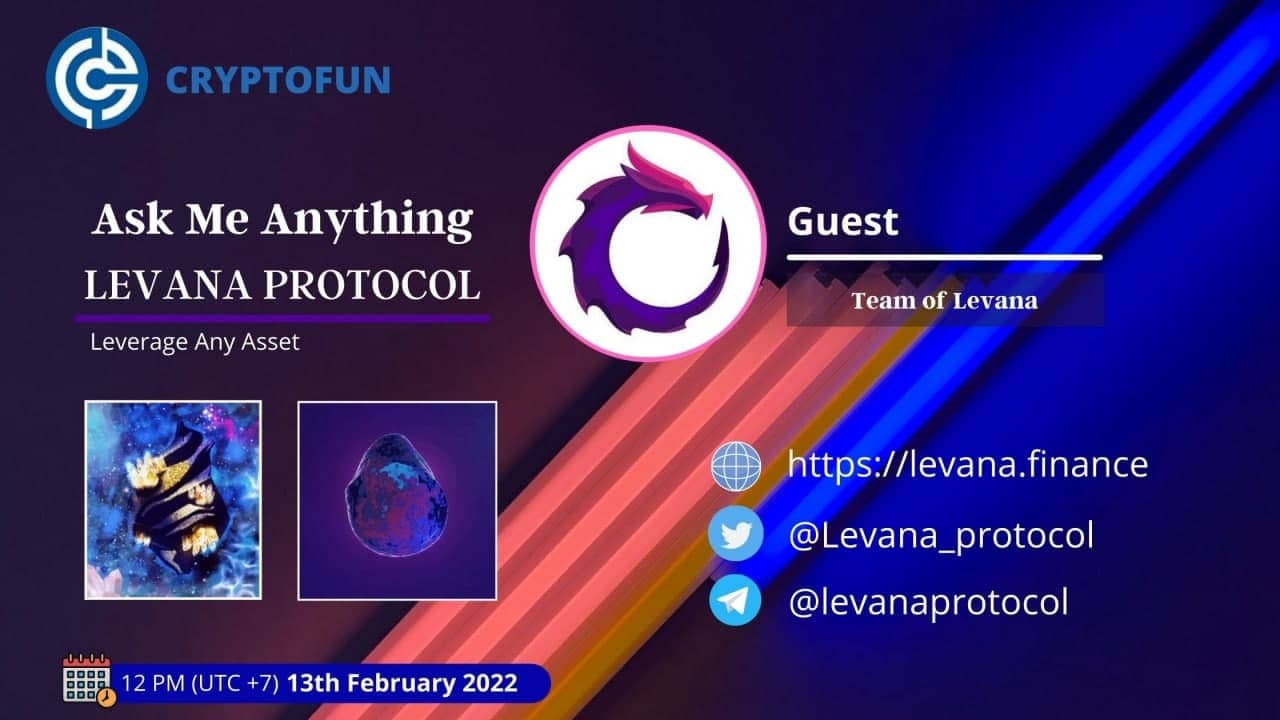 CryptoFun akan Menyelenggarakan Sesi AMA bersama Levana